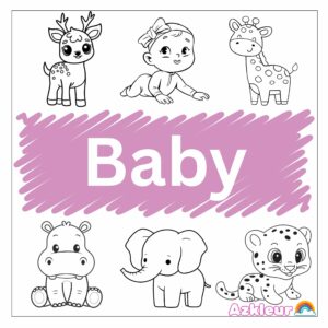 Baby Coloring Pages