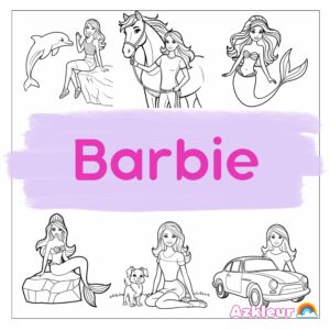Barbie Coloring Pages
