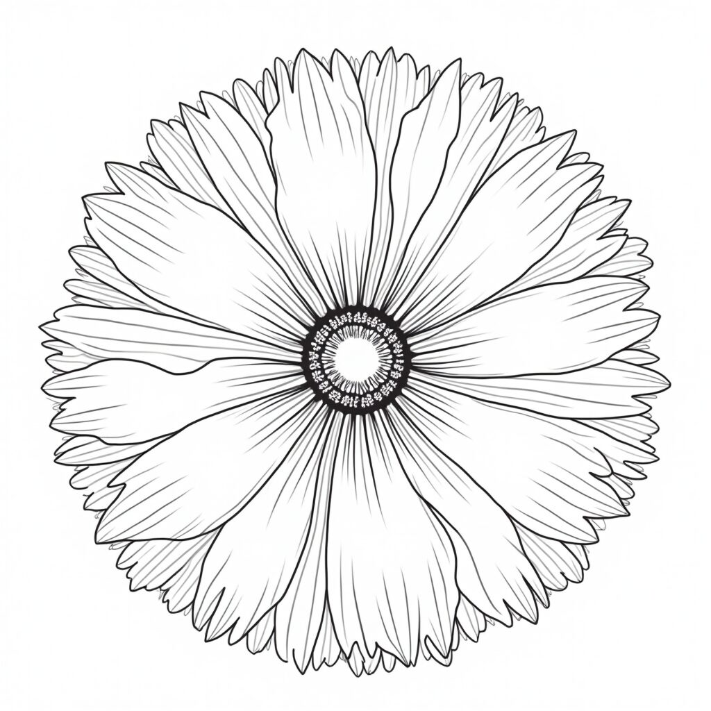 flower mandala coloring pages