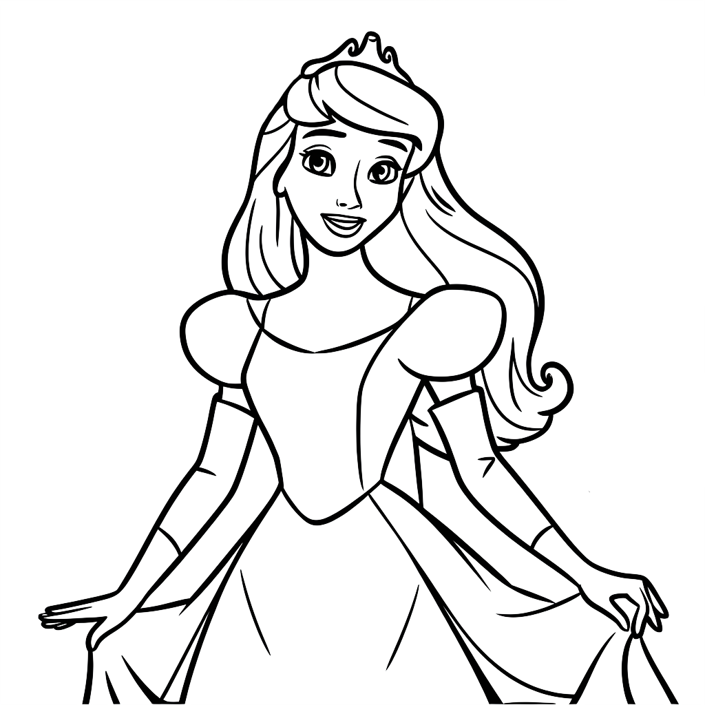 princess coloring pages