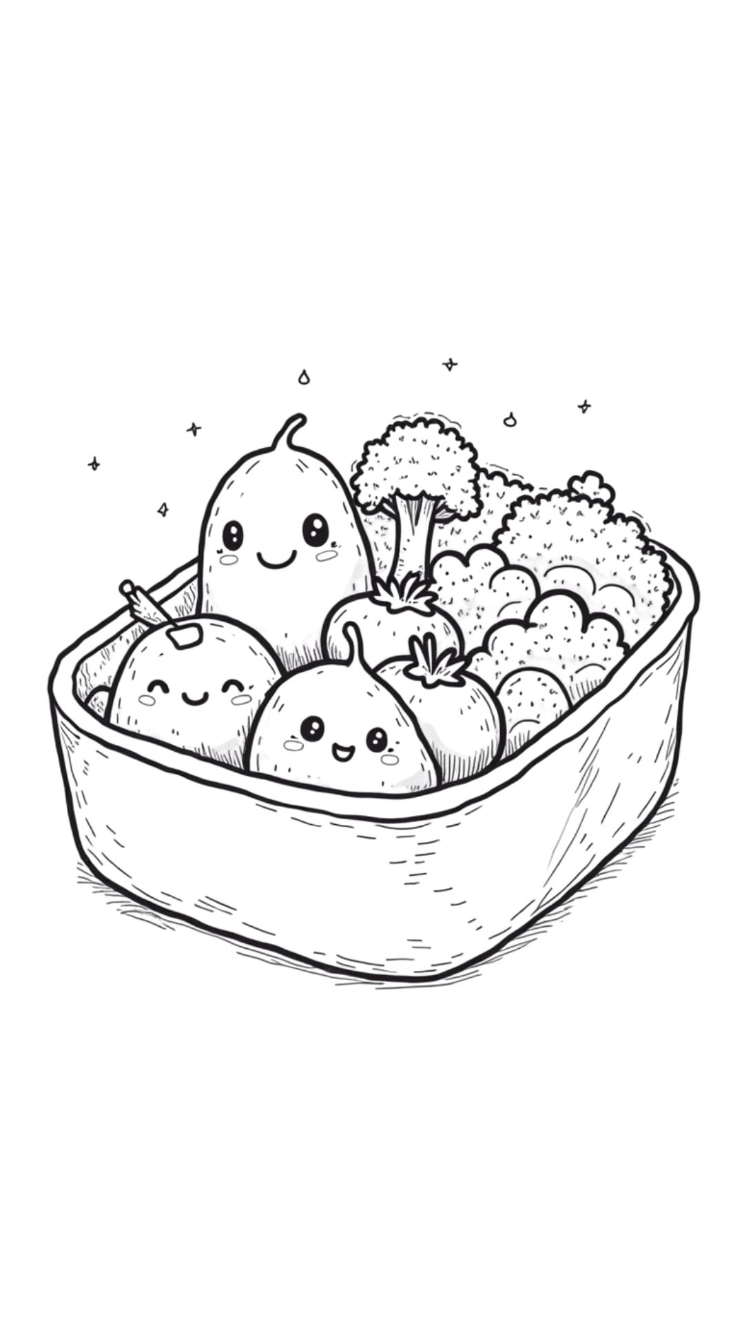 cute kawaii coloring pages