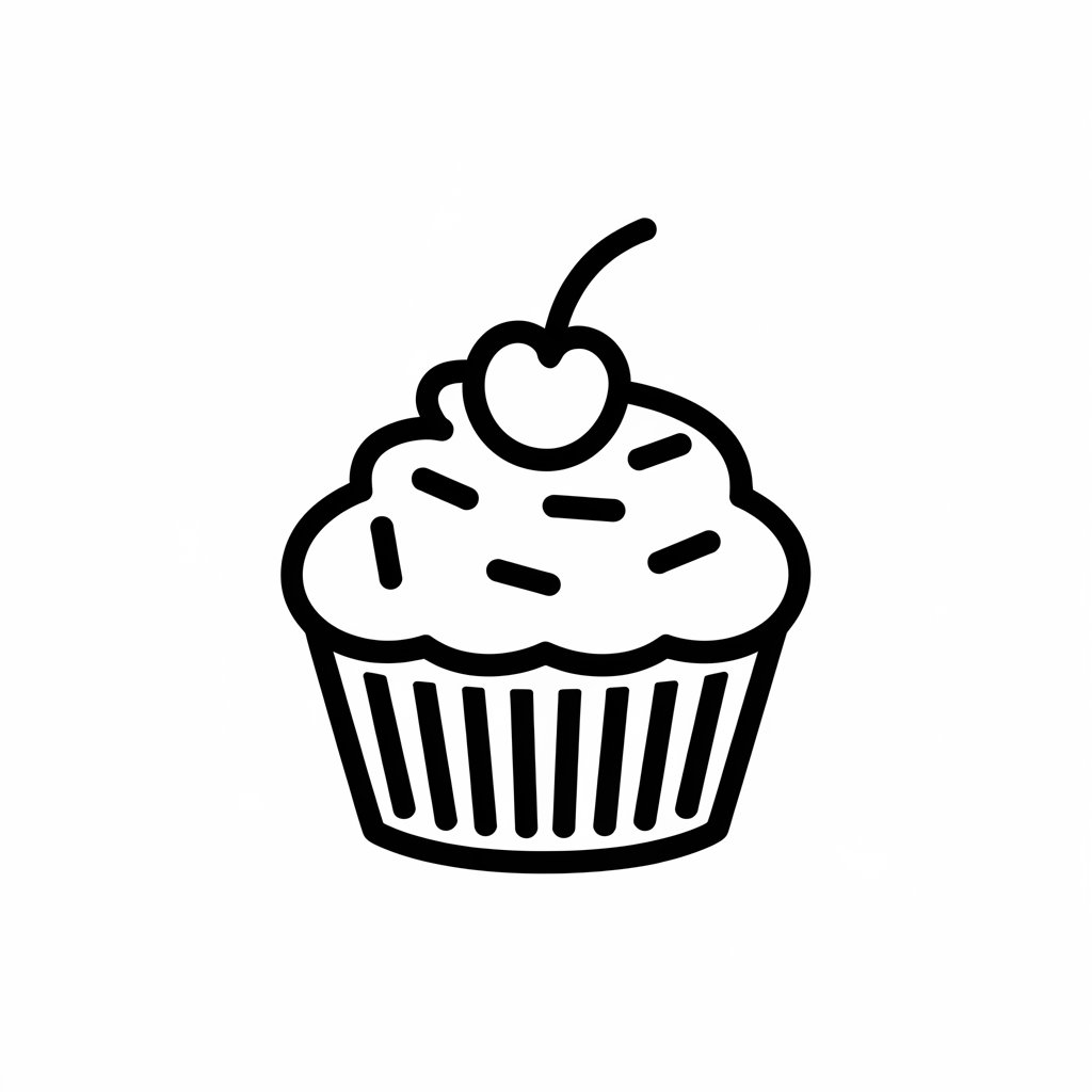 printable cake coloring pages