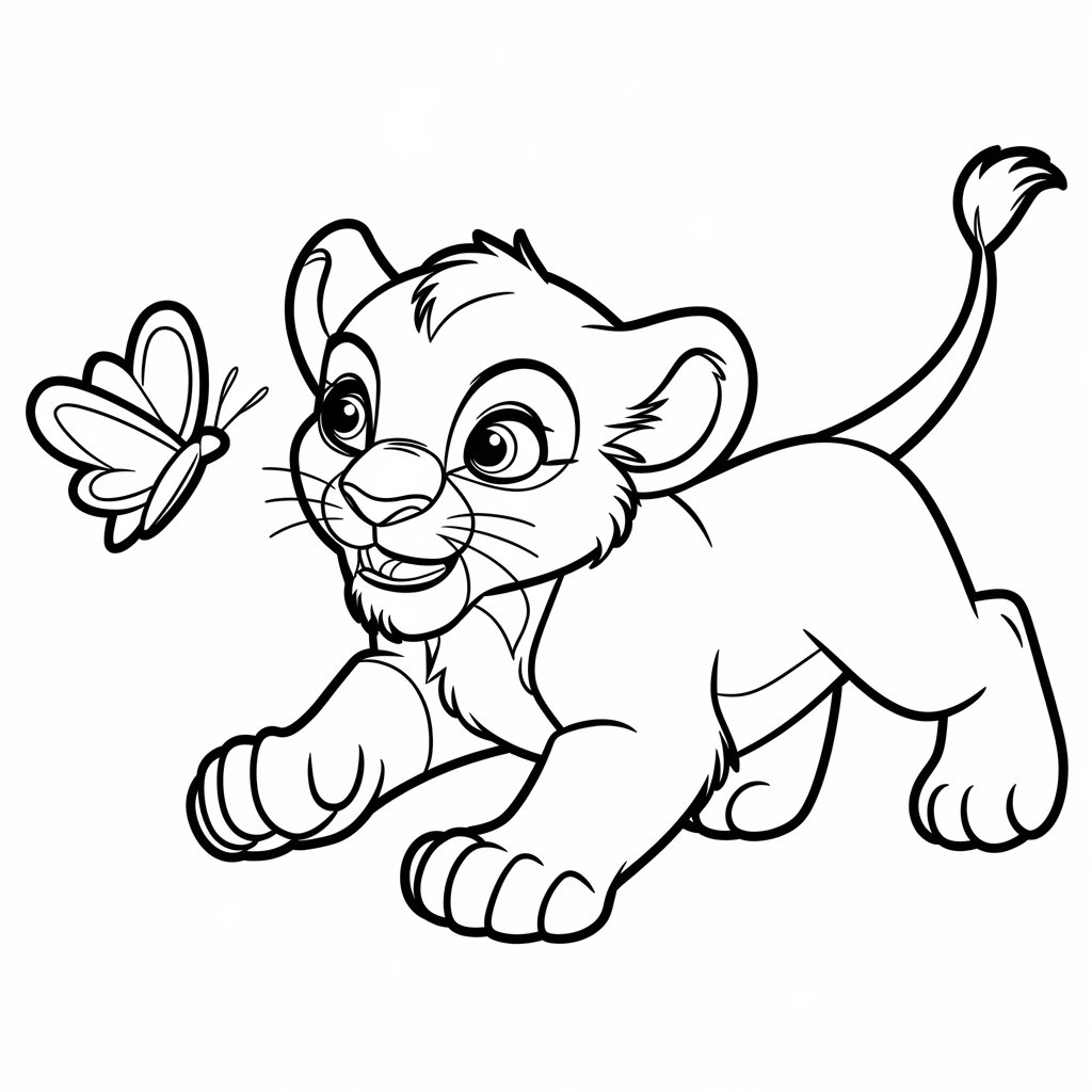 coloring page of daniel in the lion's den