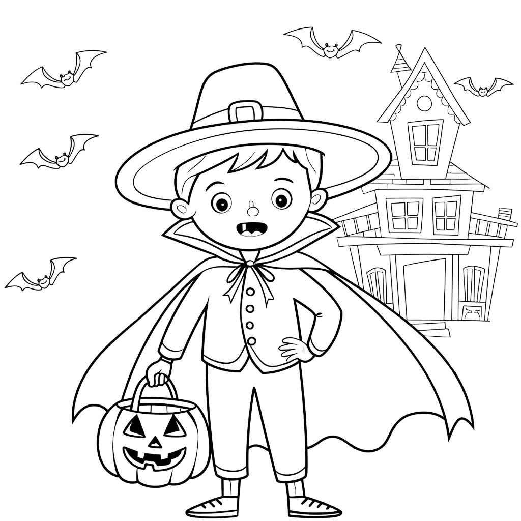 halloween coloring pages for kids