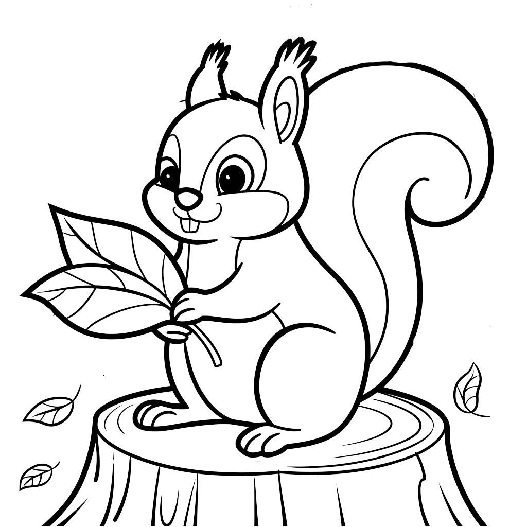free printable autumn coloring pages
