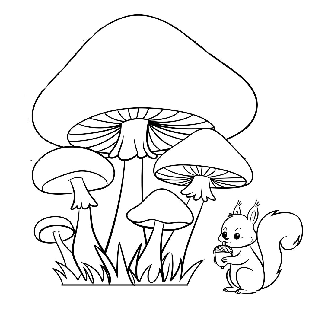 autumn coloring pages printable