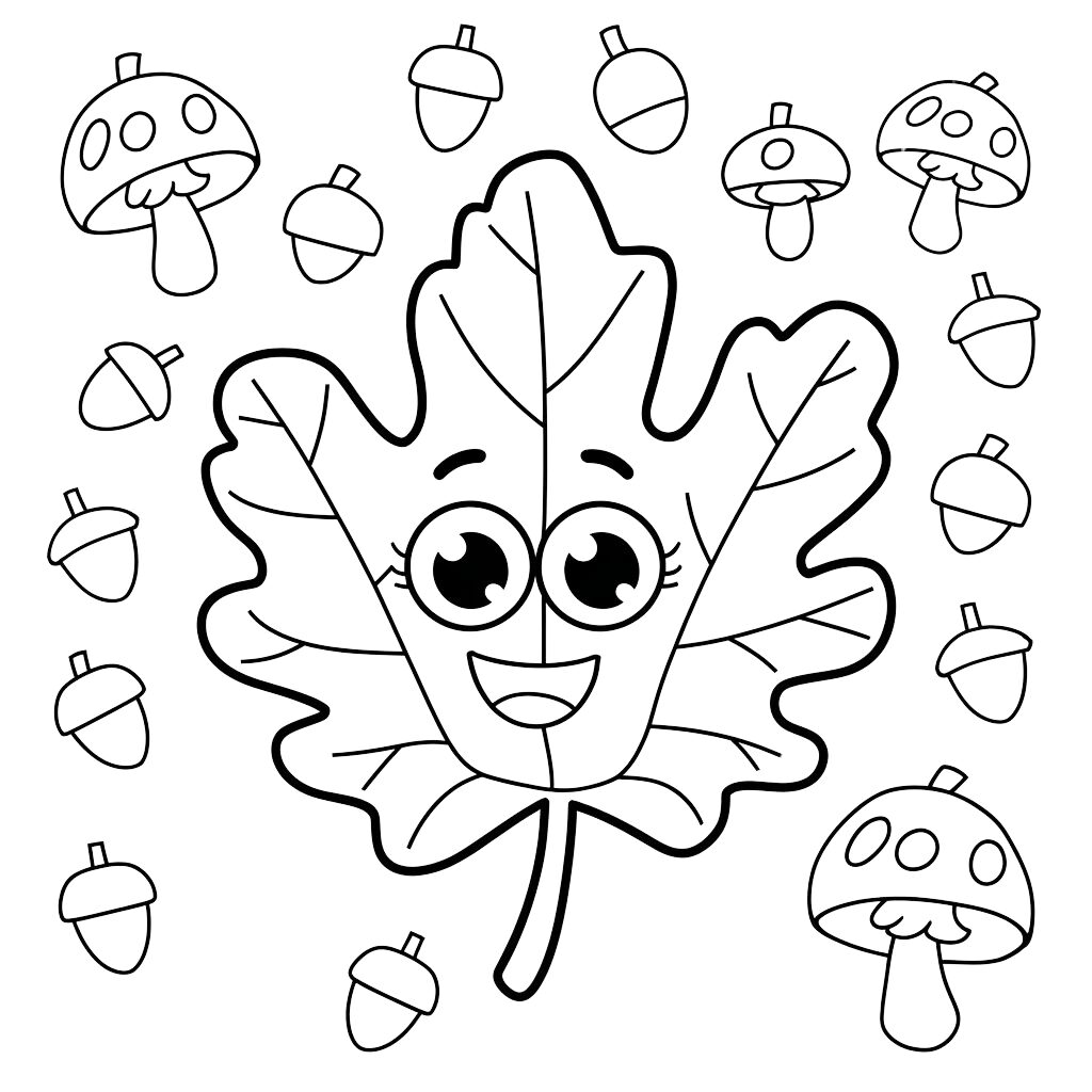 free printable coloring pages autumn