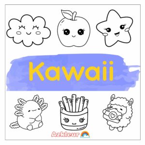 Kawaii Coloring Pages