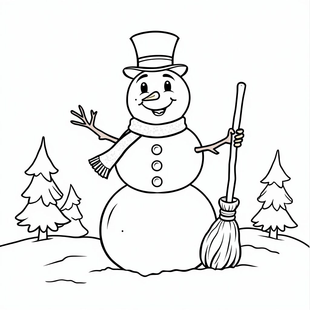 cute christmas coloring pages
