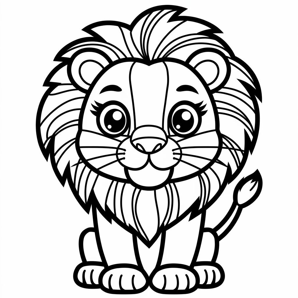 daniel and the lions den coloring page