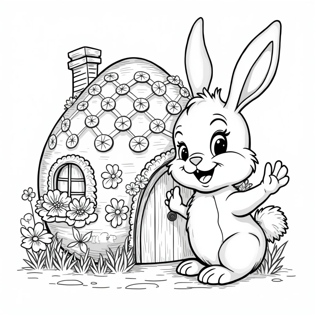 coloring pages easter