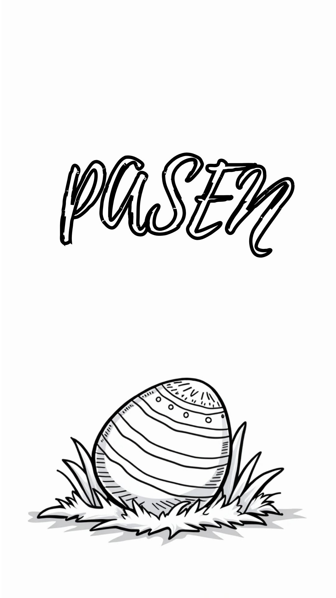 easter egg printable coloring pages