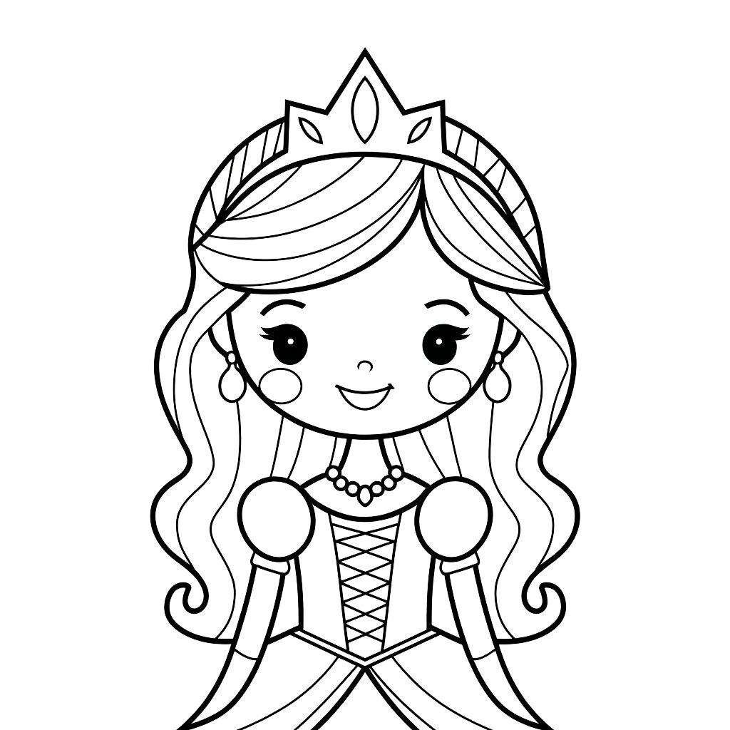 princess coloring pages printable free