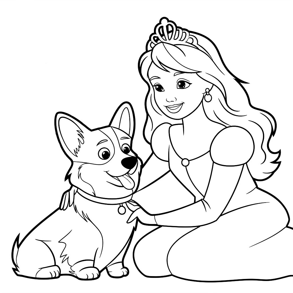 peach princess coloring pages