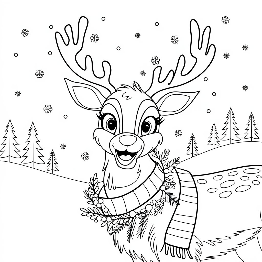 free christmas coloring pages