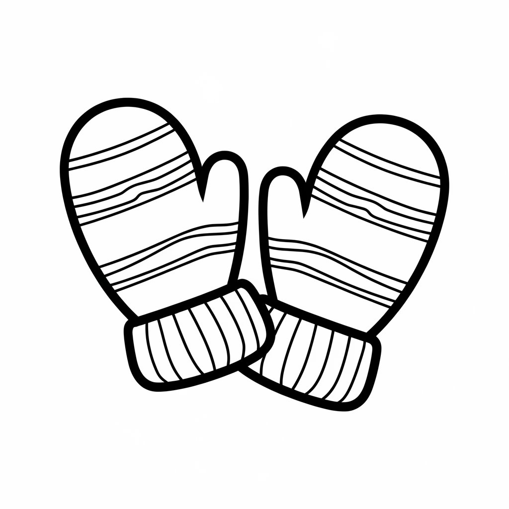 winter coloring page printable