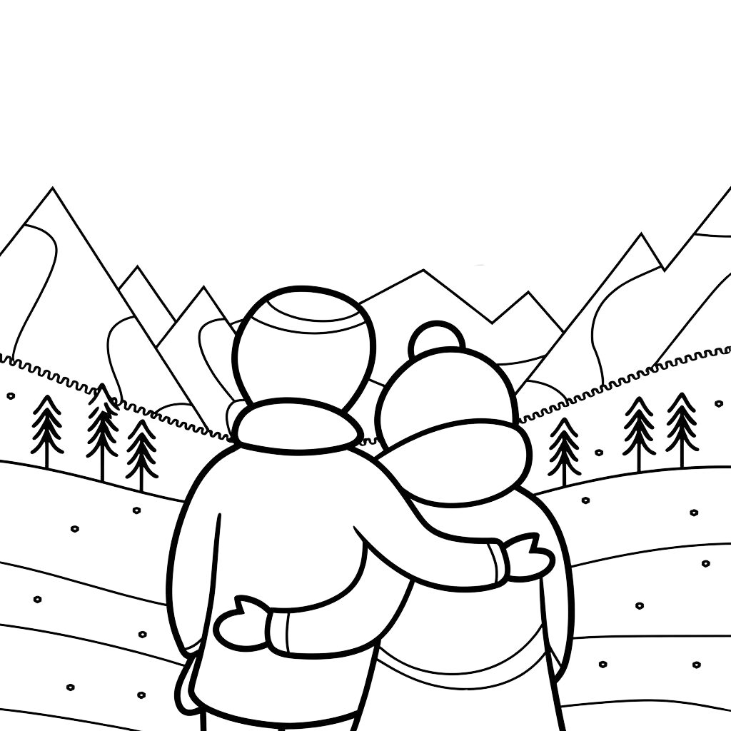 printable winter coloring pages
