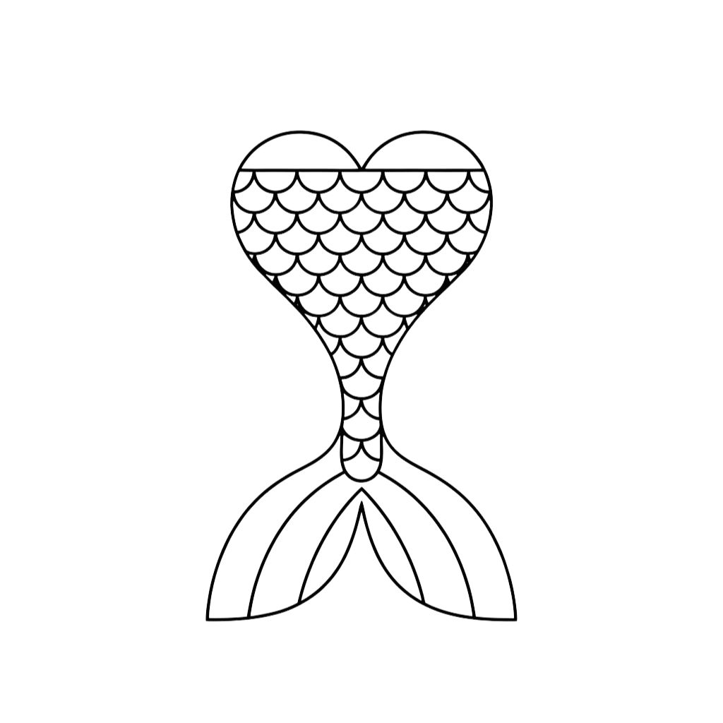 free mermaid coloring pages