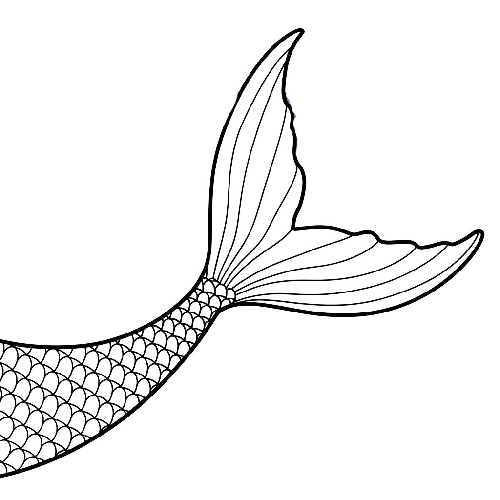 little mermaid coloring page