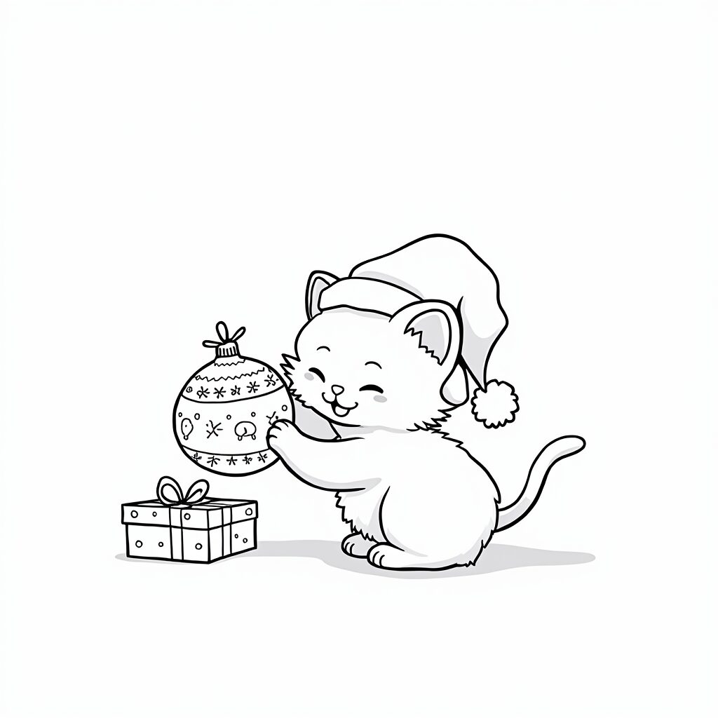 christmas coloring page