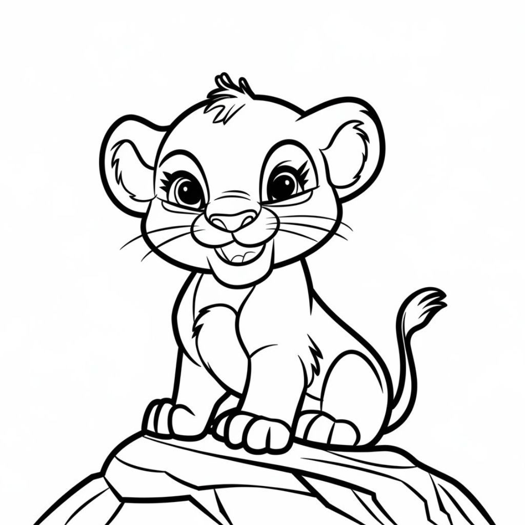 lion coloring pages