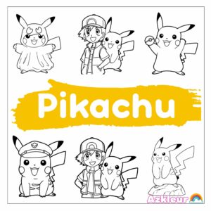 Pikachu Coloring Pages