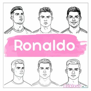 Ronaldo Coloring Pages