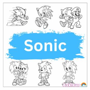 Sonic Coloring Pages
