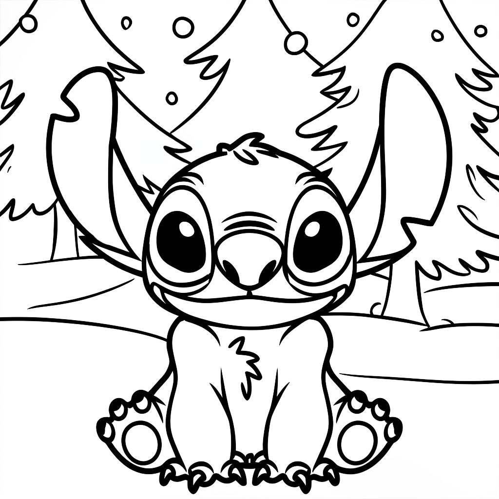 lilo and stitch coloring page