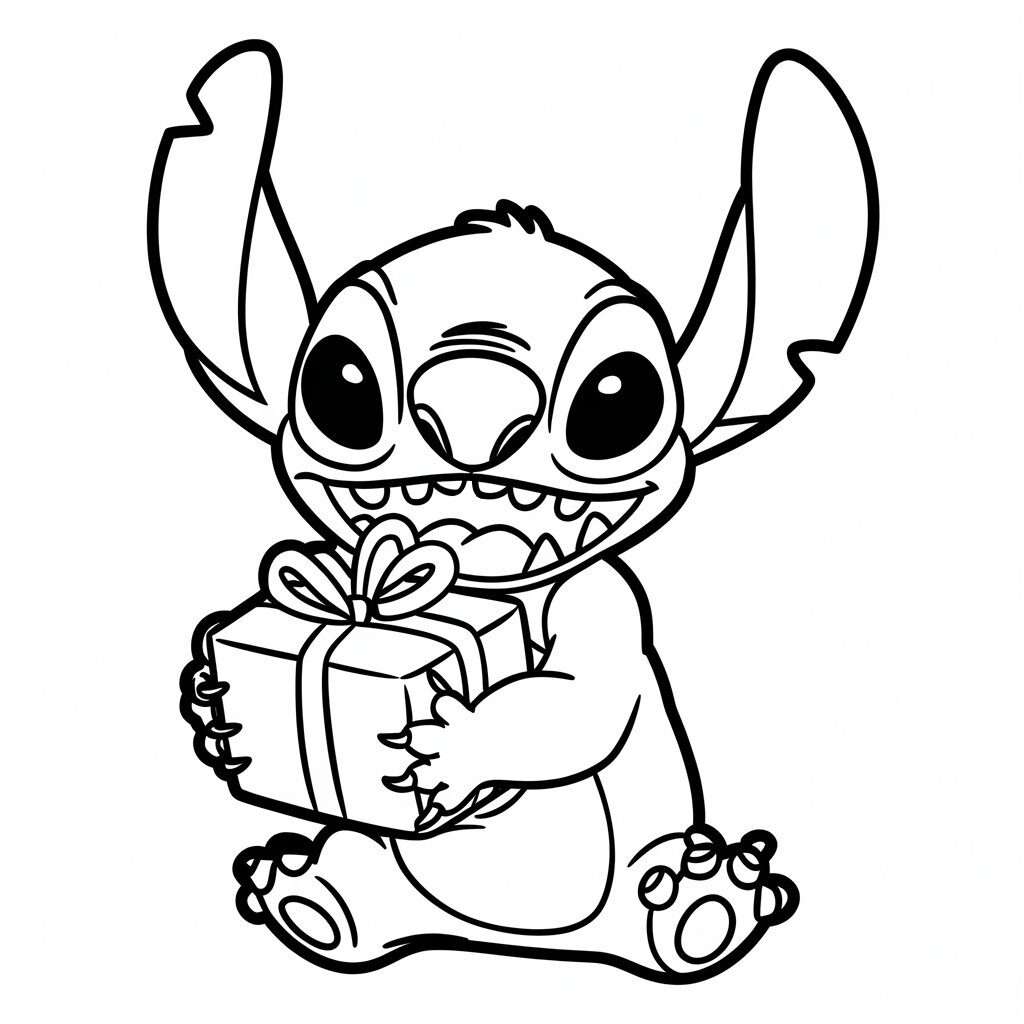 stitch coloring pages