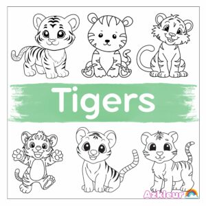 Tiger Coloring Pages
