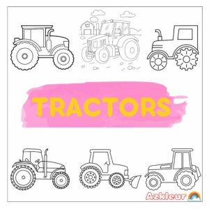 Tractor Coloring Pages