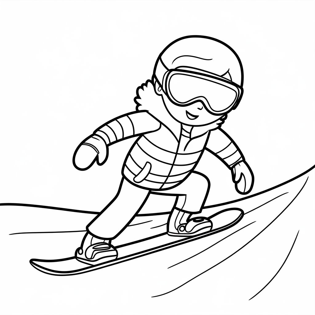winter holiday coloring pages