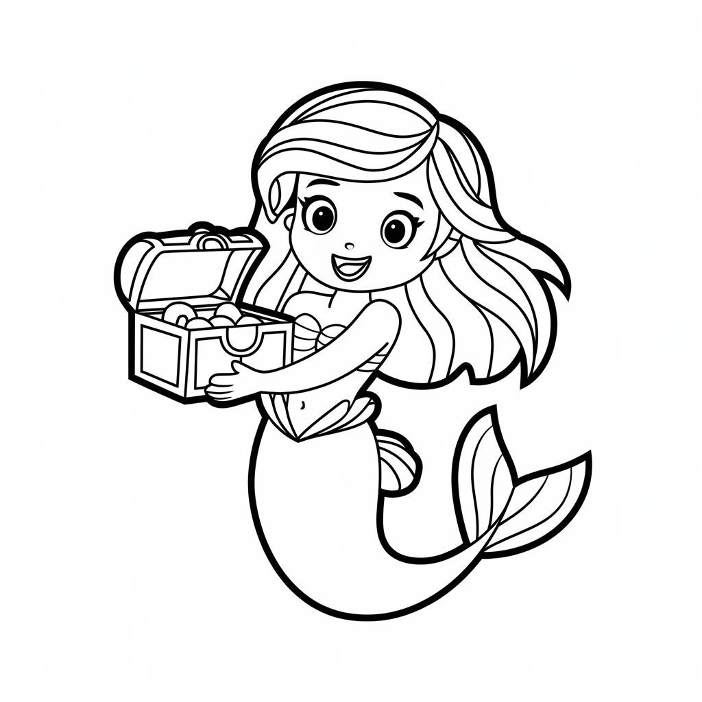 coloring pages little mermaid