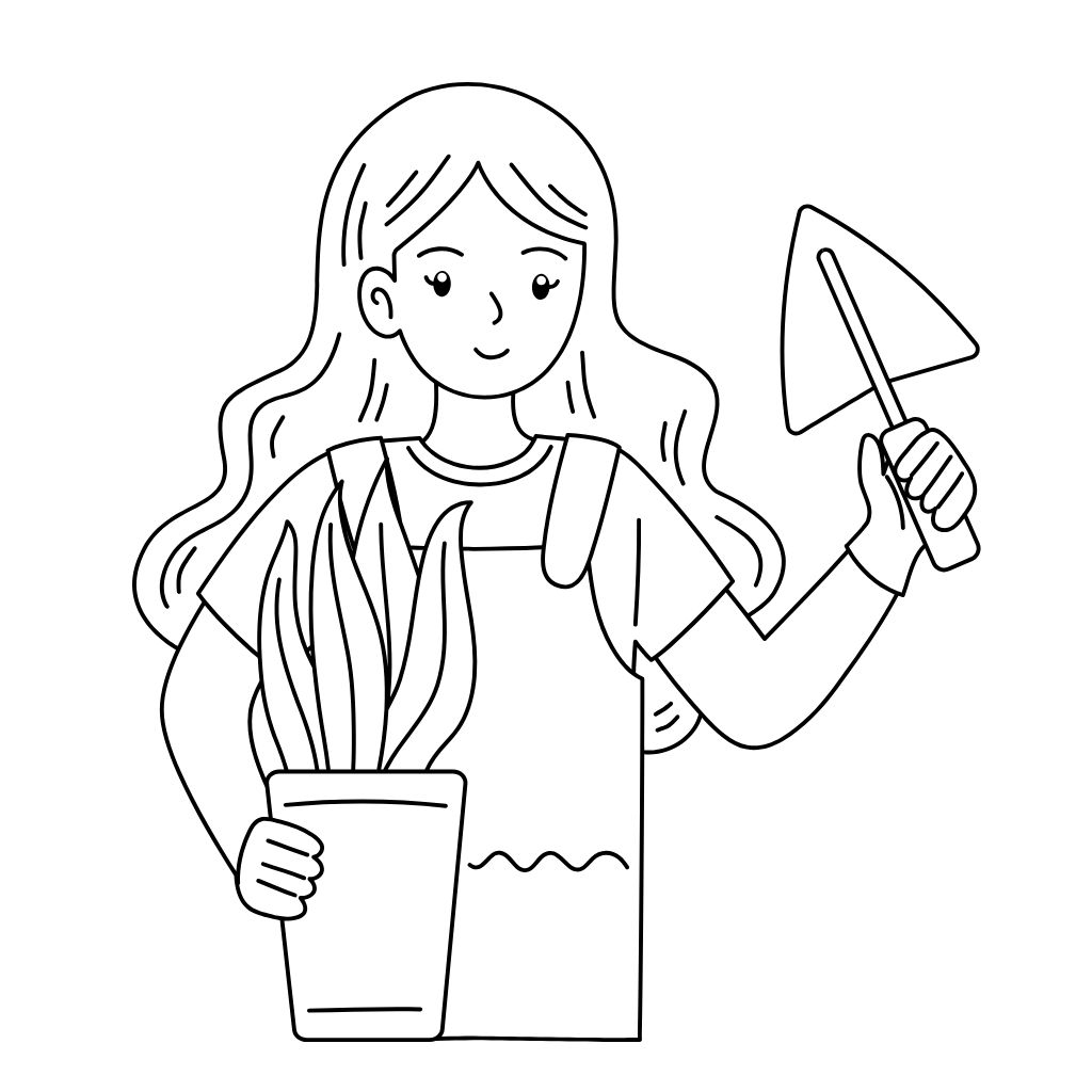 hanging gardens of babylon coloring page