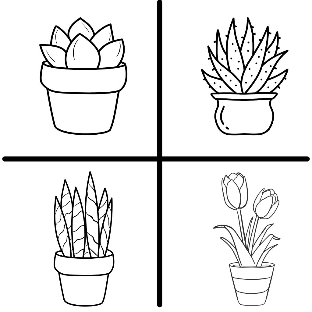 coloring pages of gardens