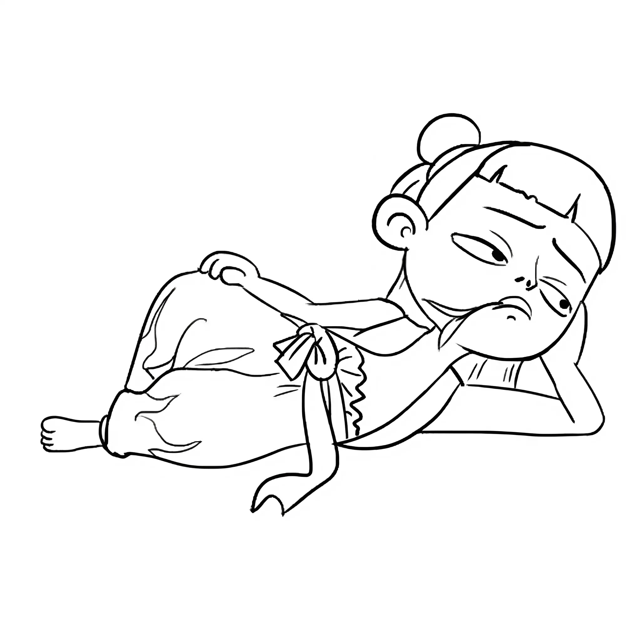 Ne Zha coloring pages free download