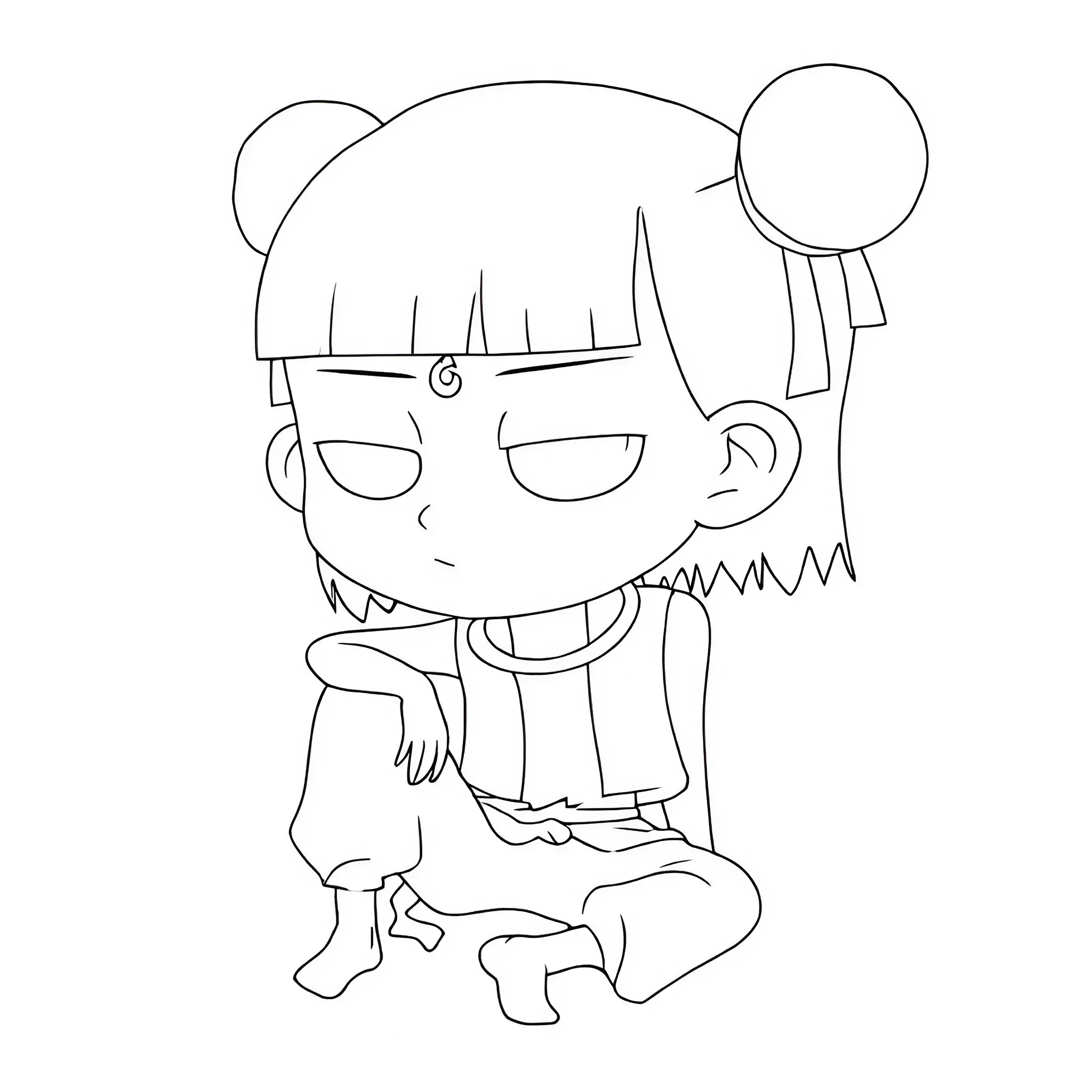 Free Ne Zha coloring pages for children