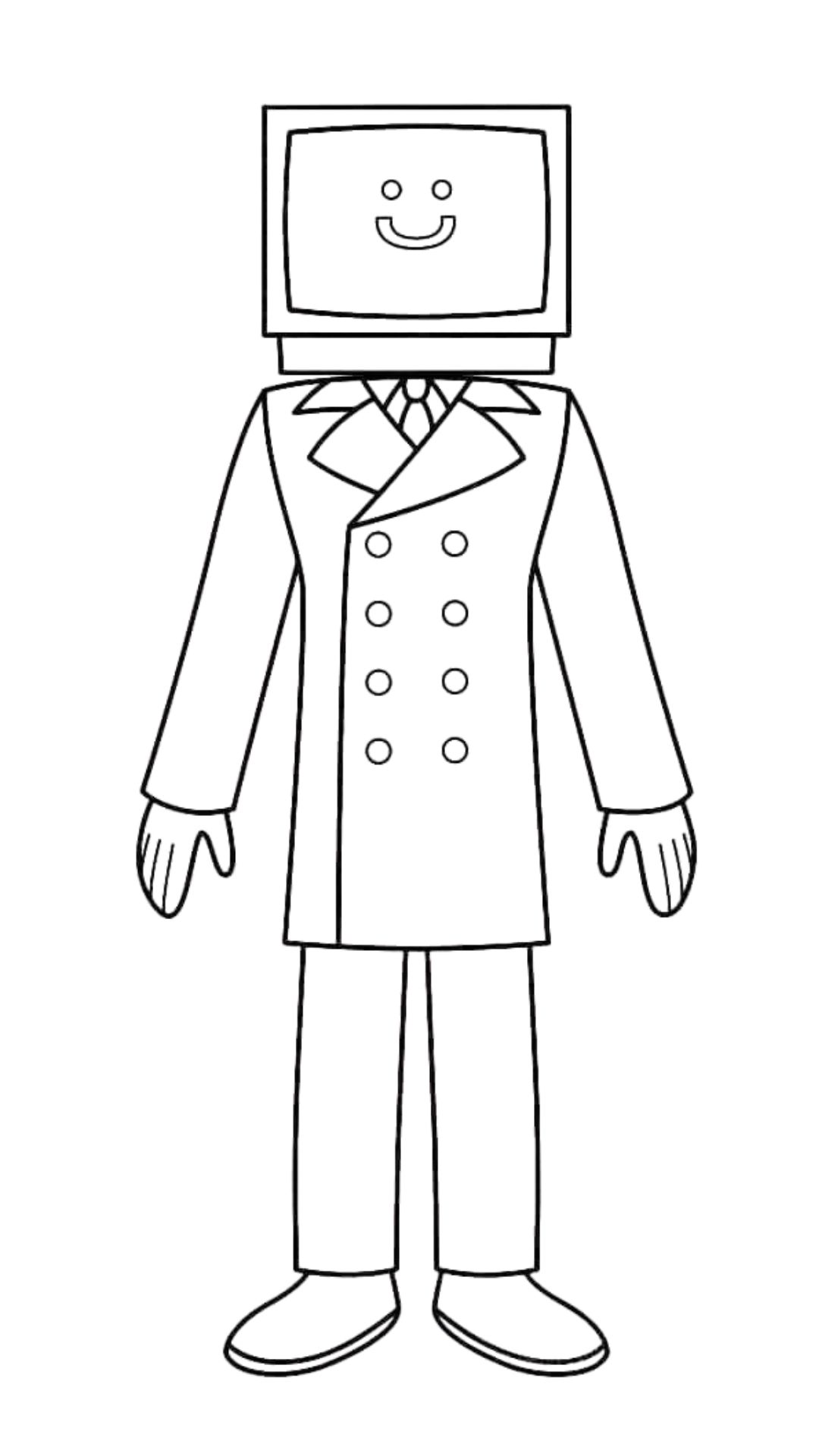 skibidi toilet printable coloring pages