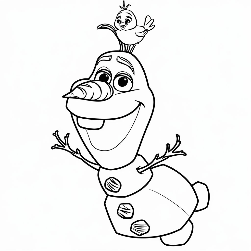 frozen coloring pages
