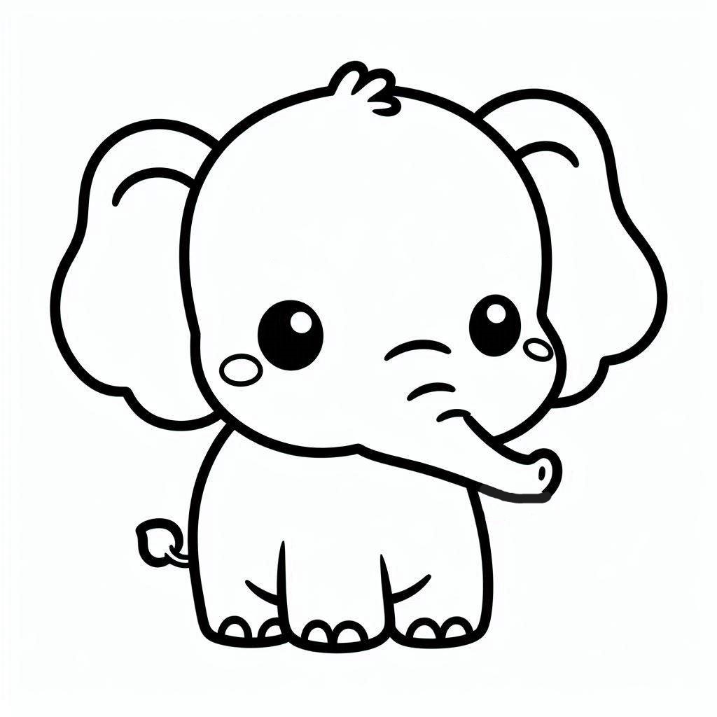 adult coloring pages of elephants