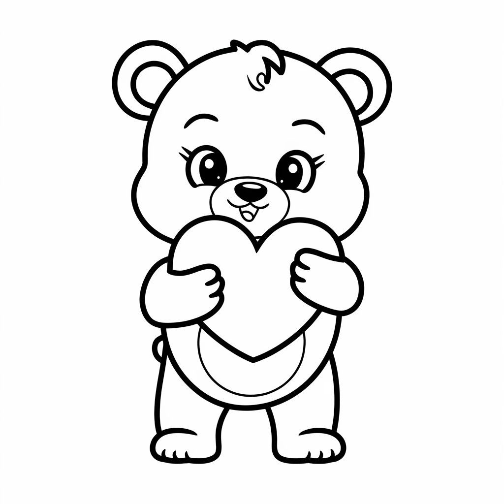 coloring pages of polar bears