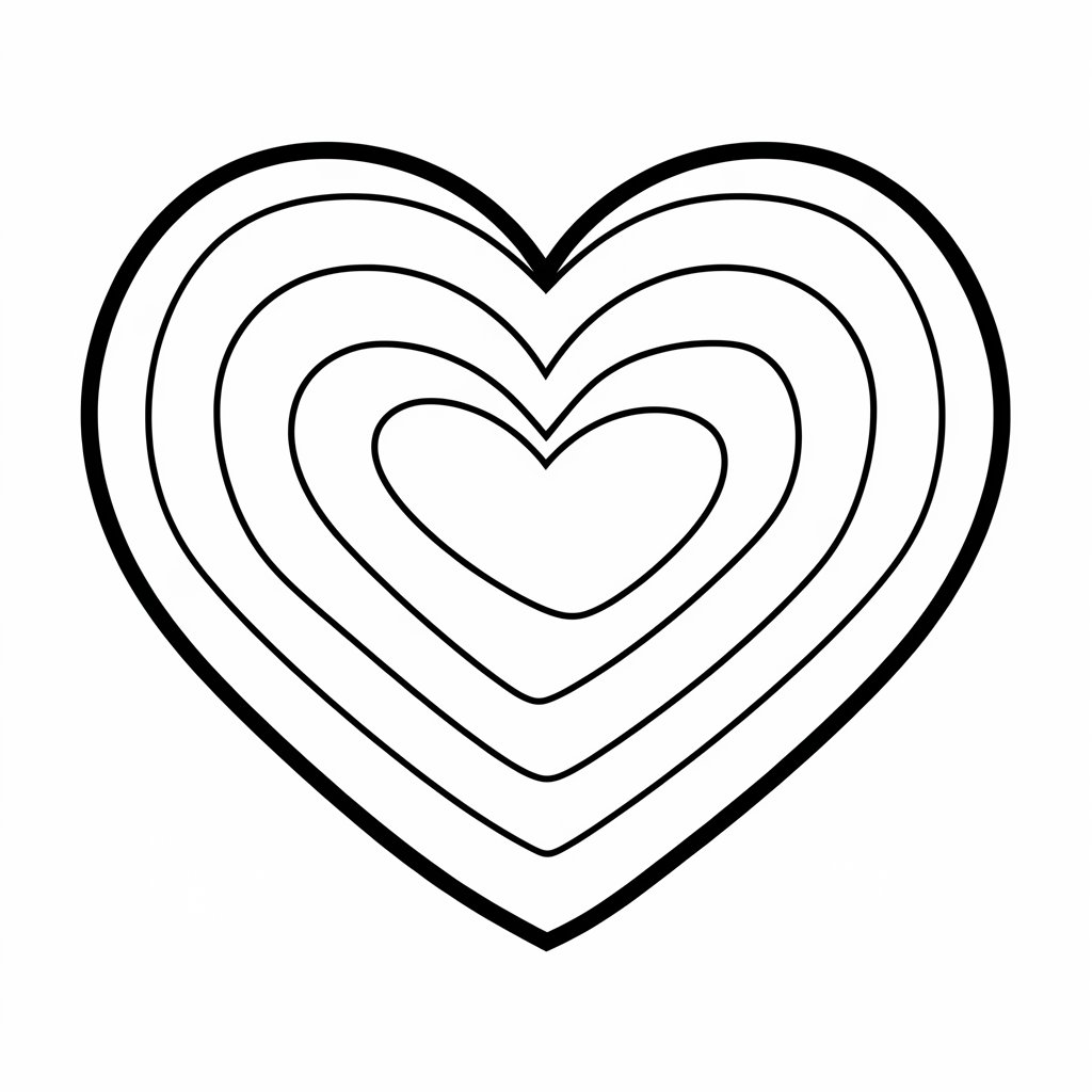 hearts coloring pages printable