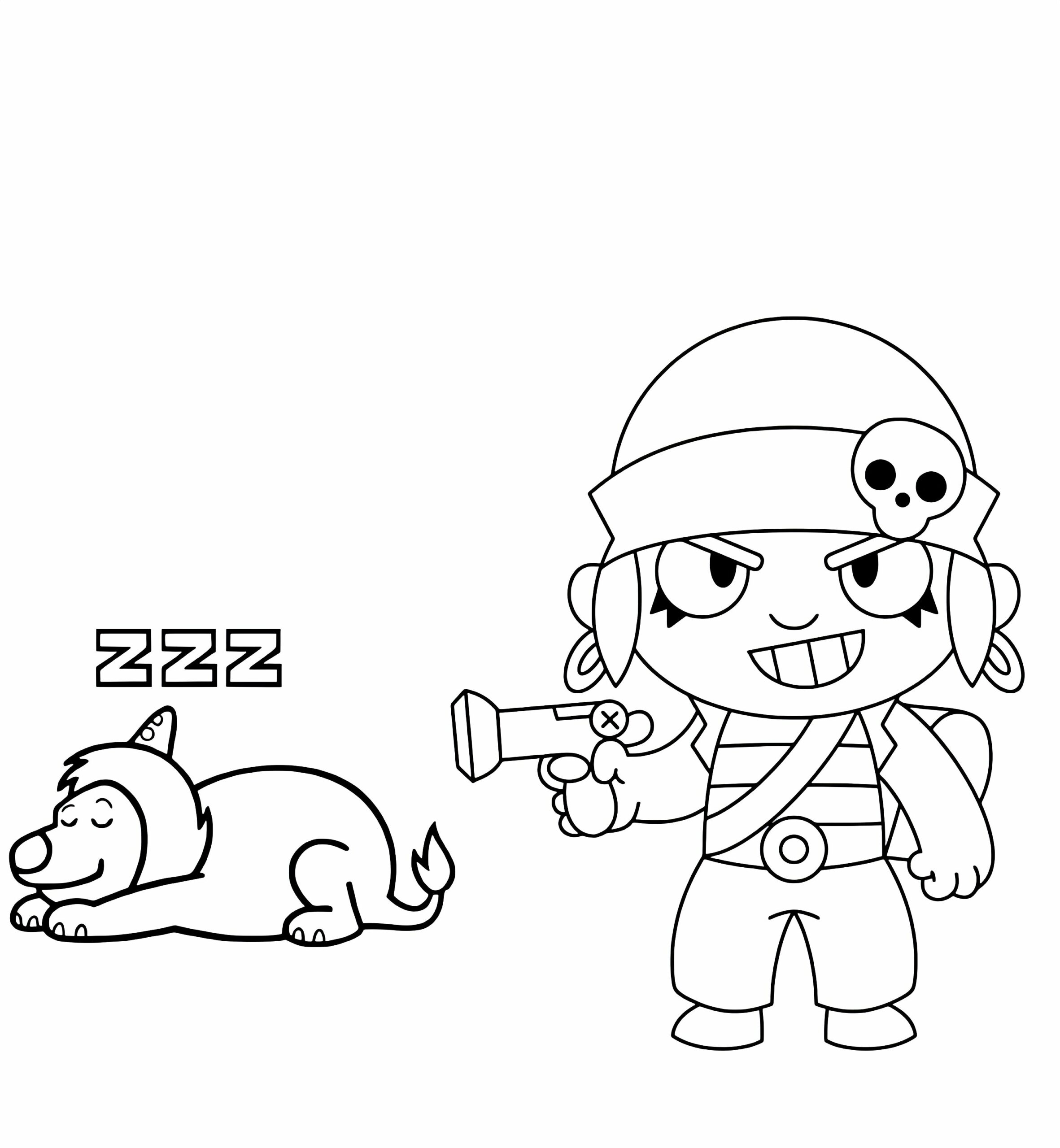brawl stars coloring pages all brawlers