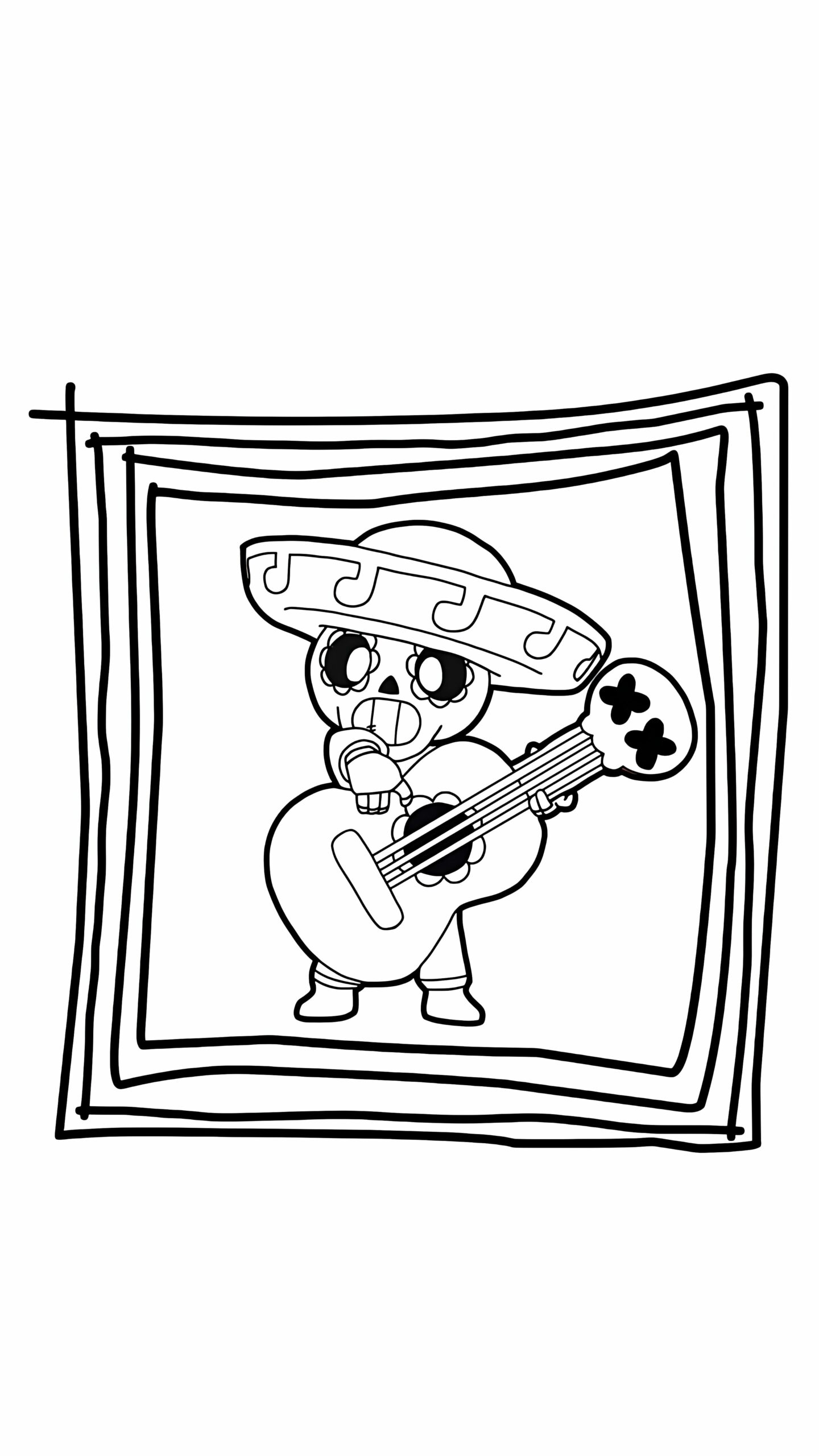 edgar brawl stars coloring pages