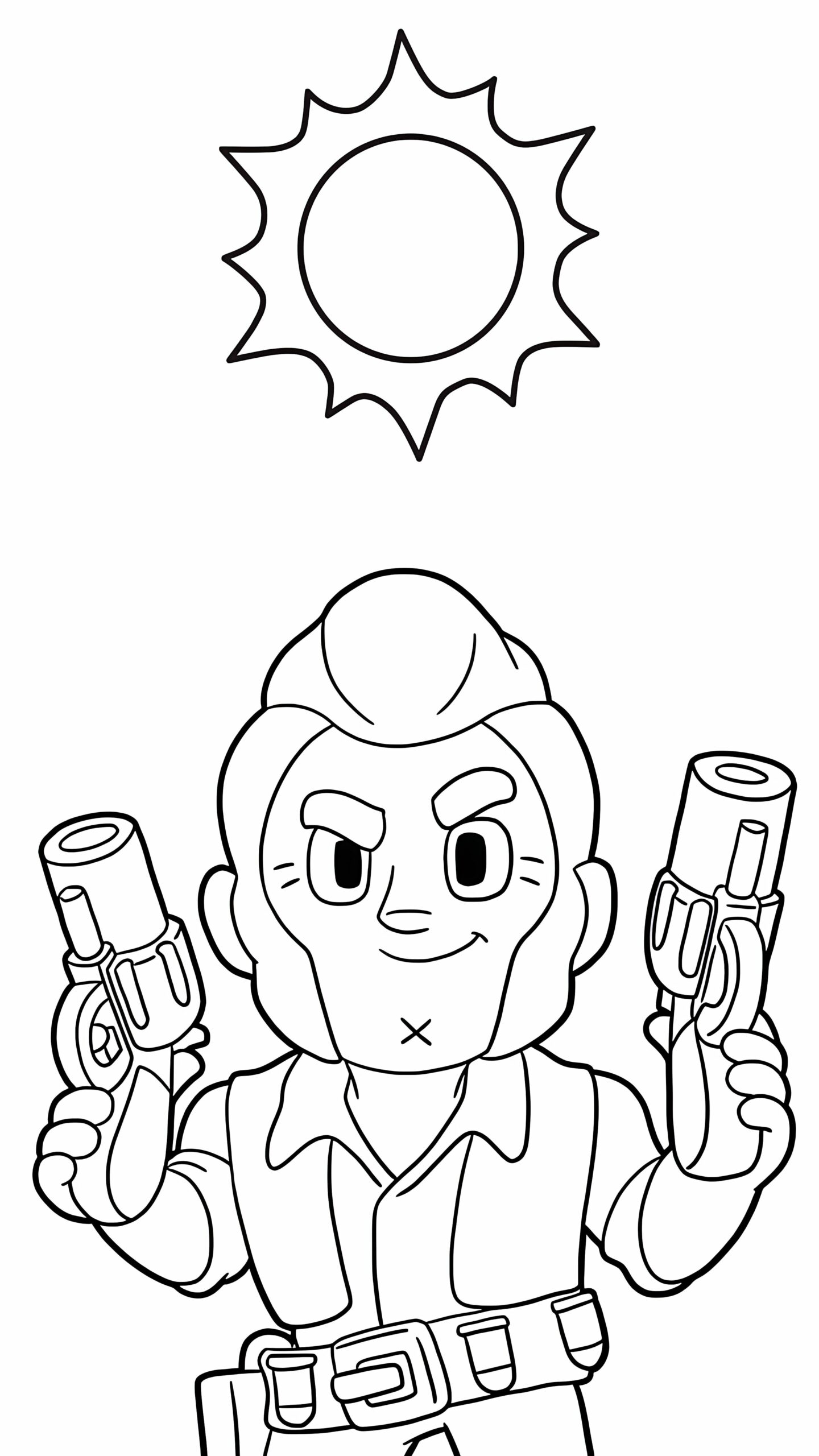 brawl stars coloring pages mortis