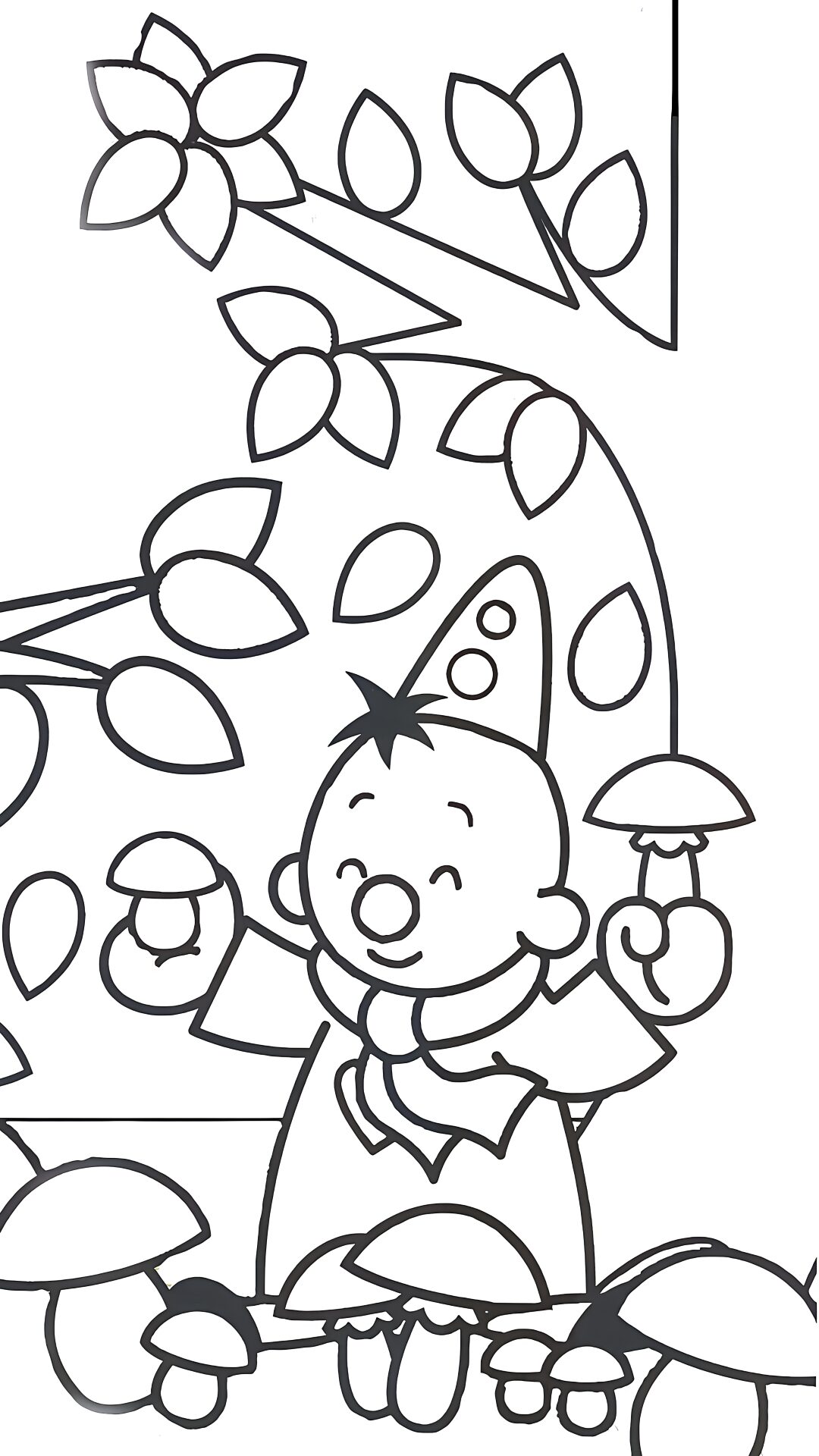 coloring pages bumba to print for free