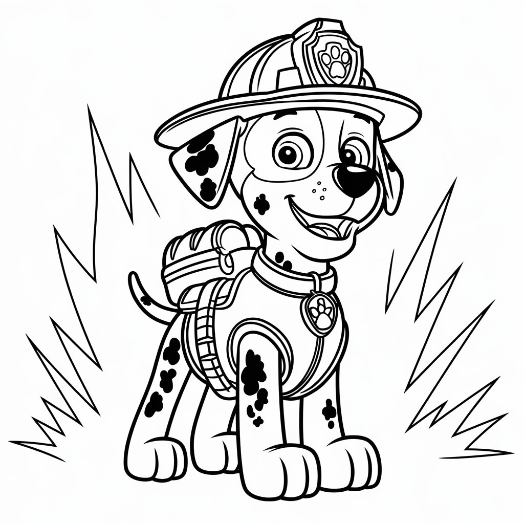 paw patrol coloring pages