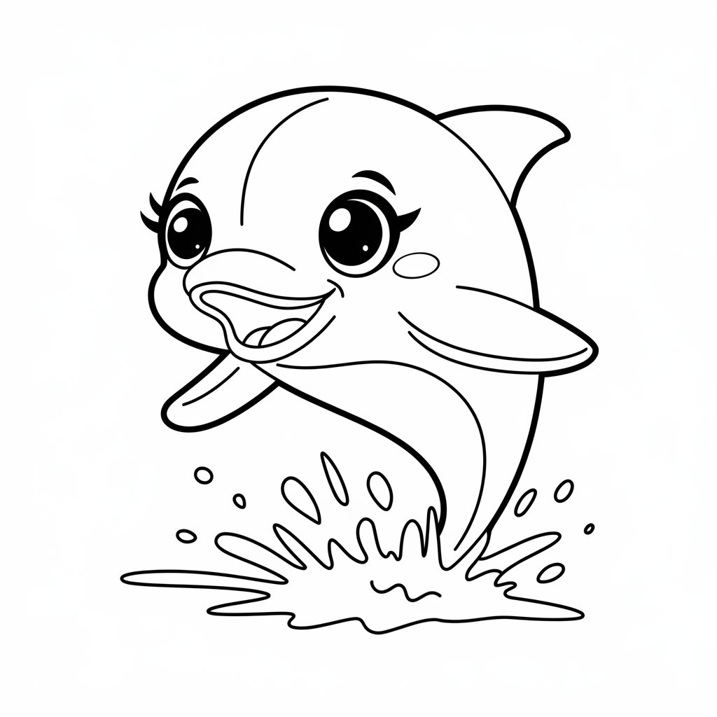 coloring pages of dolphins