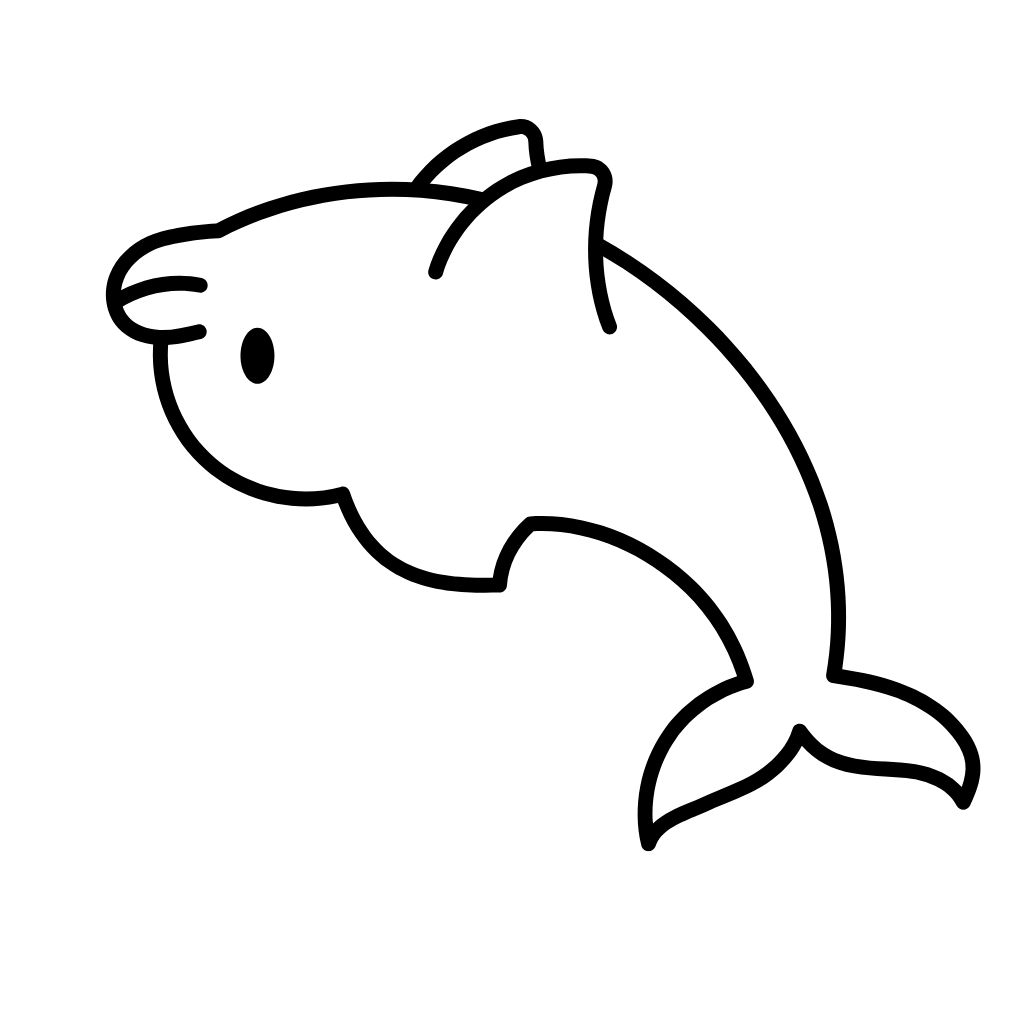 printable coloring pages dolphins